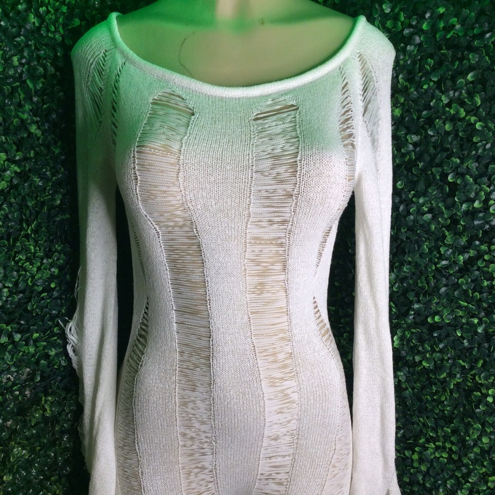 White bodysuit shorts